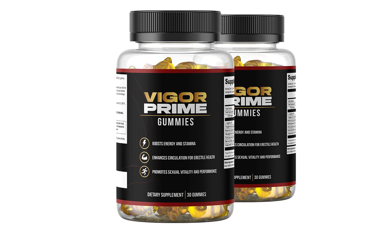 VigorPrime natural formula, 2 bottles